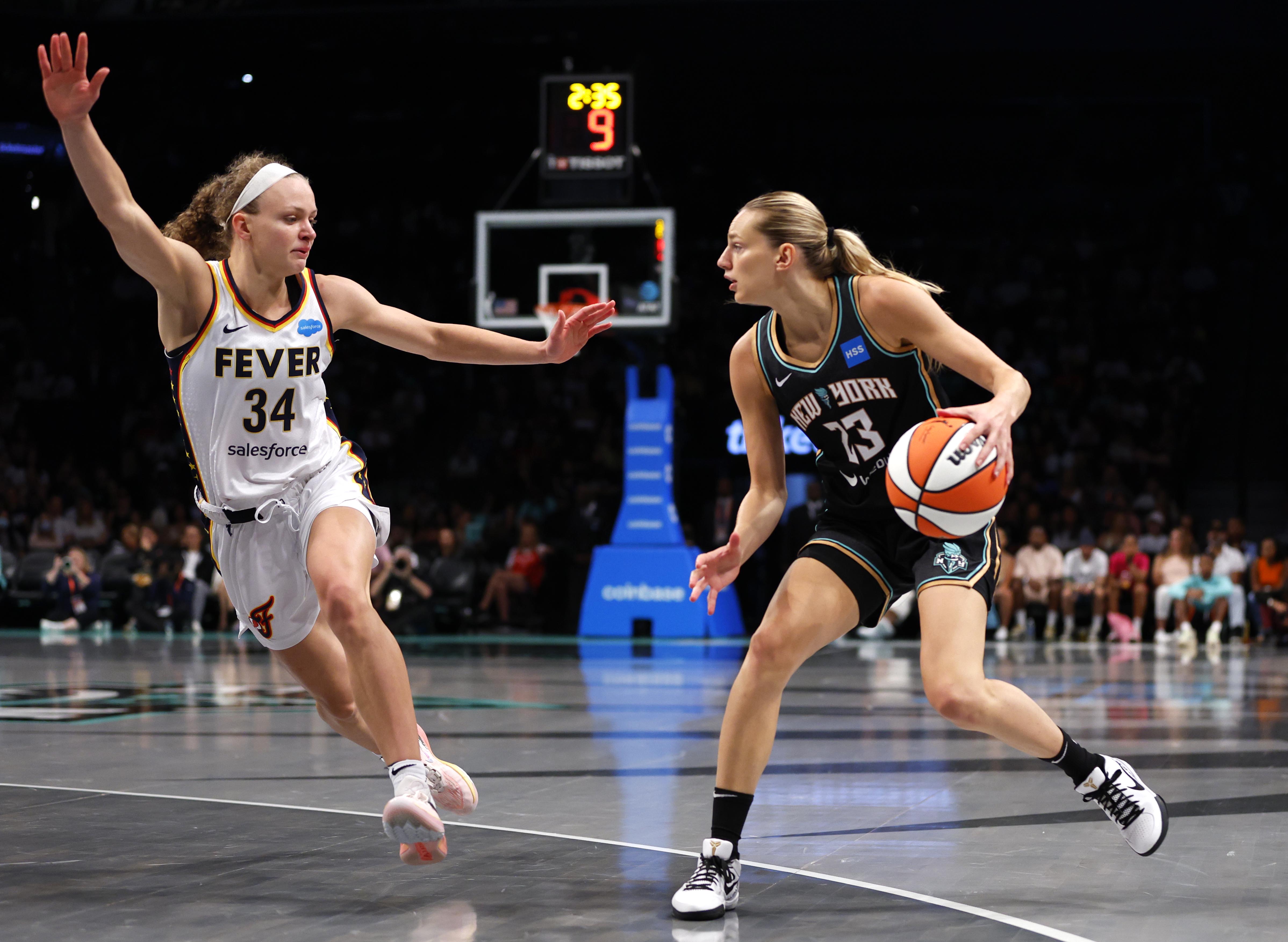 Marine Johannes Returns to New York Liberty After Olympics Hiatus