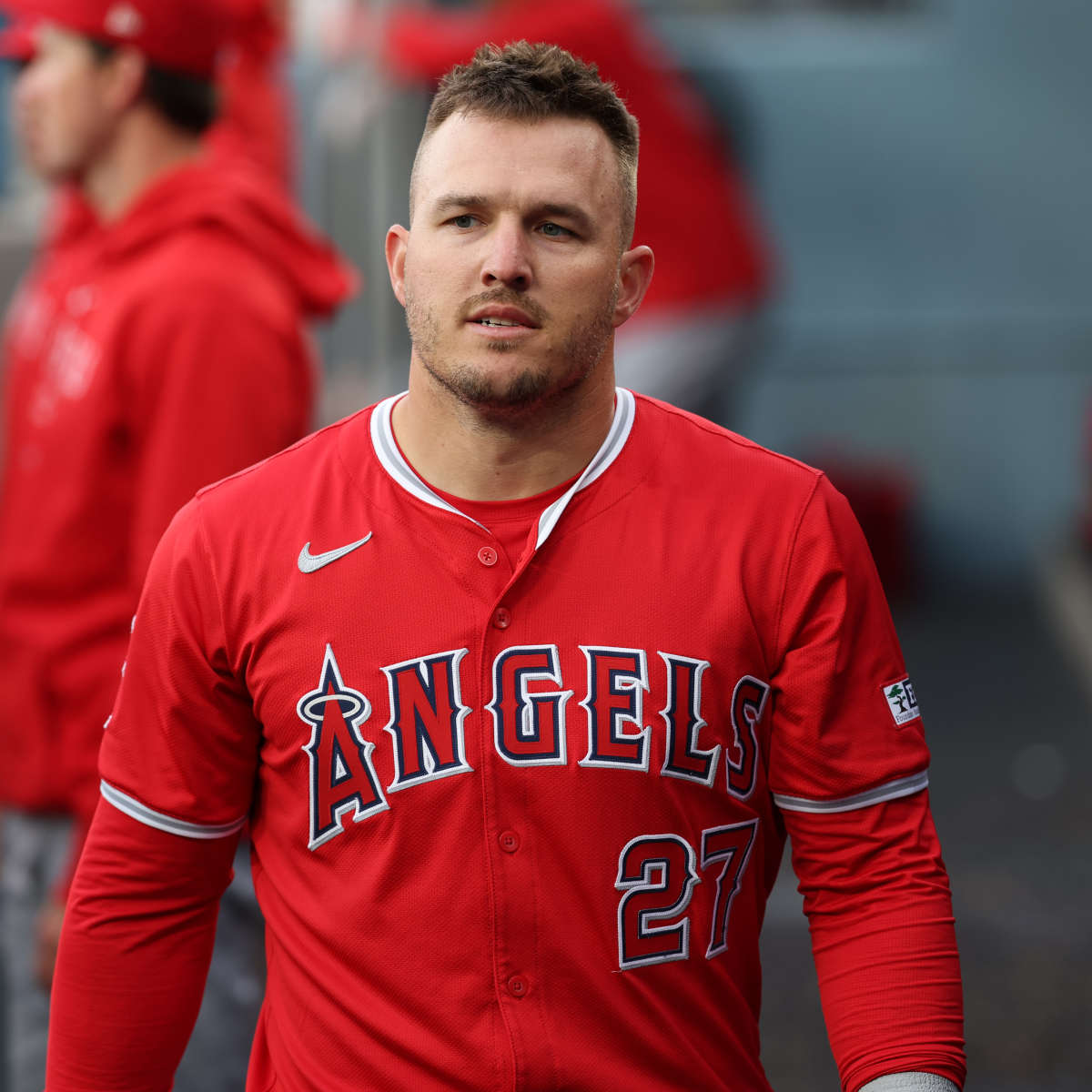 Angels Place Mike Trout on IL with Bone Bruise in Left Knee