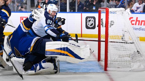 Blues Beat Jets 5-2, Force Game 7 After Second Period Barrage