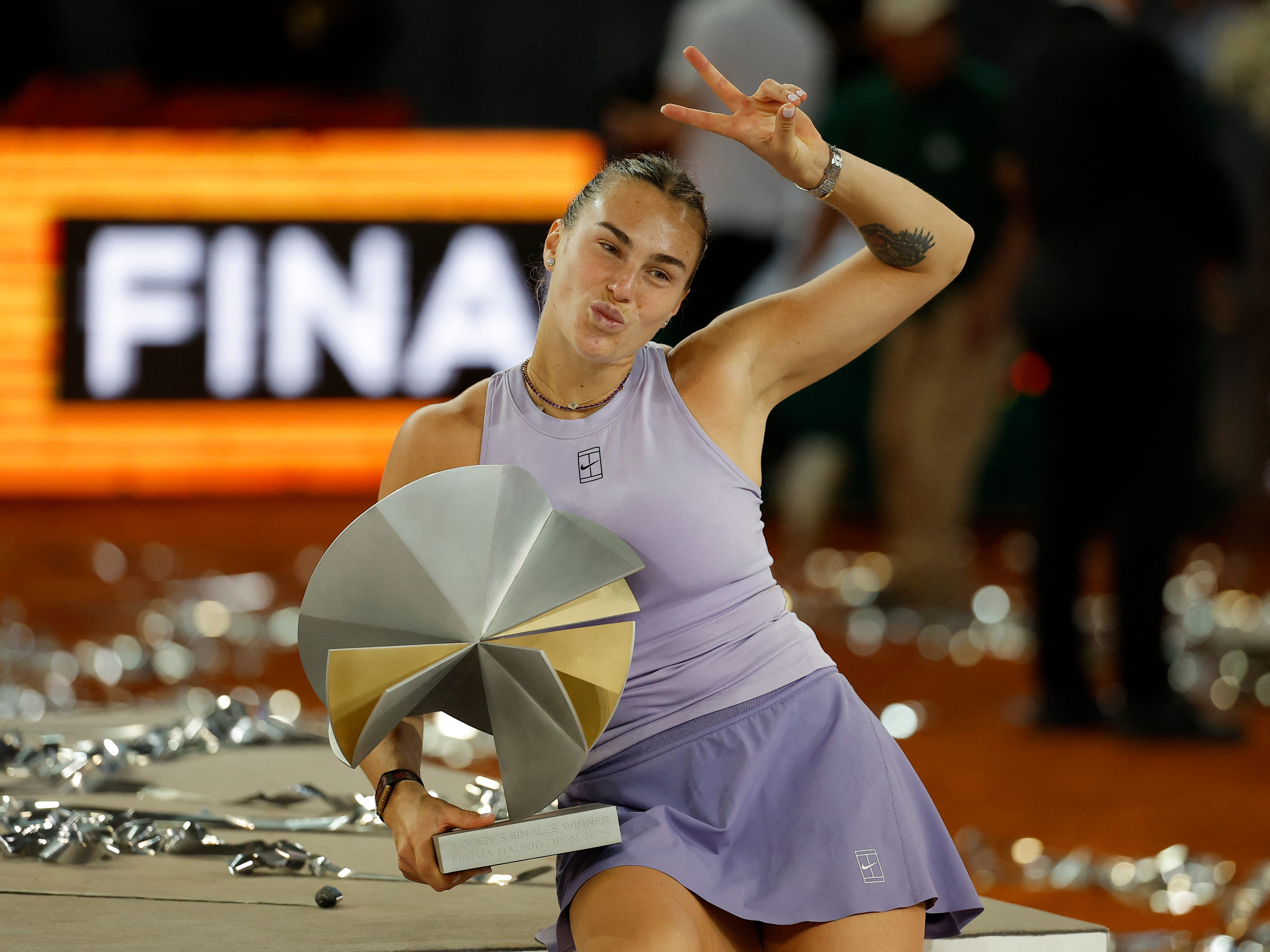 Sabalenka Defeats Gauff in Madrid Open Final, Claims Third Title