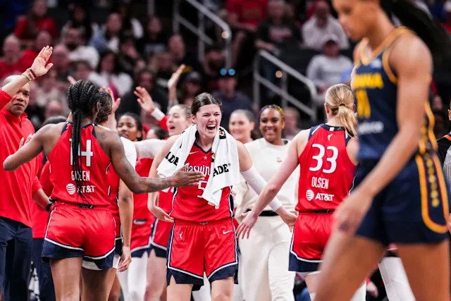 Cunningham Leads Fever to Preseason Win; Mystics Face Sportsmanship Criticism