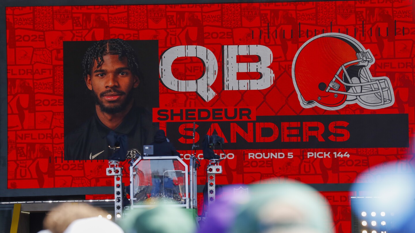 Browns Draft Shedeur Sanders in Fifth Round After Unexpected Slide