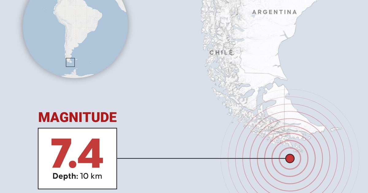 7.4 Magnitude Earthquake Strikes Off Chile and Argentina, Tsunami Alert Lifted