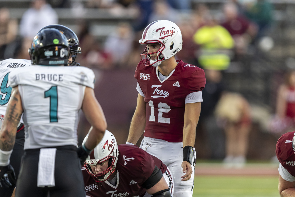 Texas Longhorns Add Troy QB Matthew Caldwell to Bolster Quarterback Depth