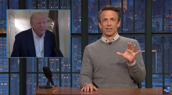 Late Night Hosts Mock Trump's Constitution Comments and Doll Remarks