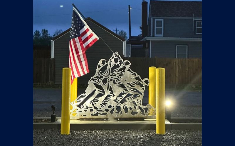Ohio Welding Students Create Iwo Jima Sculpture for AMVETS Post
