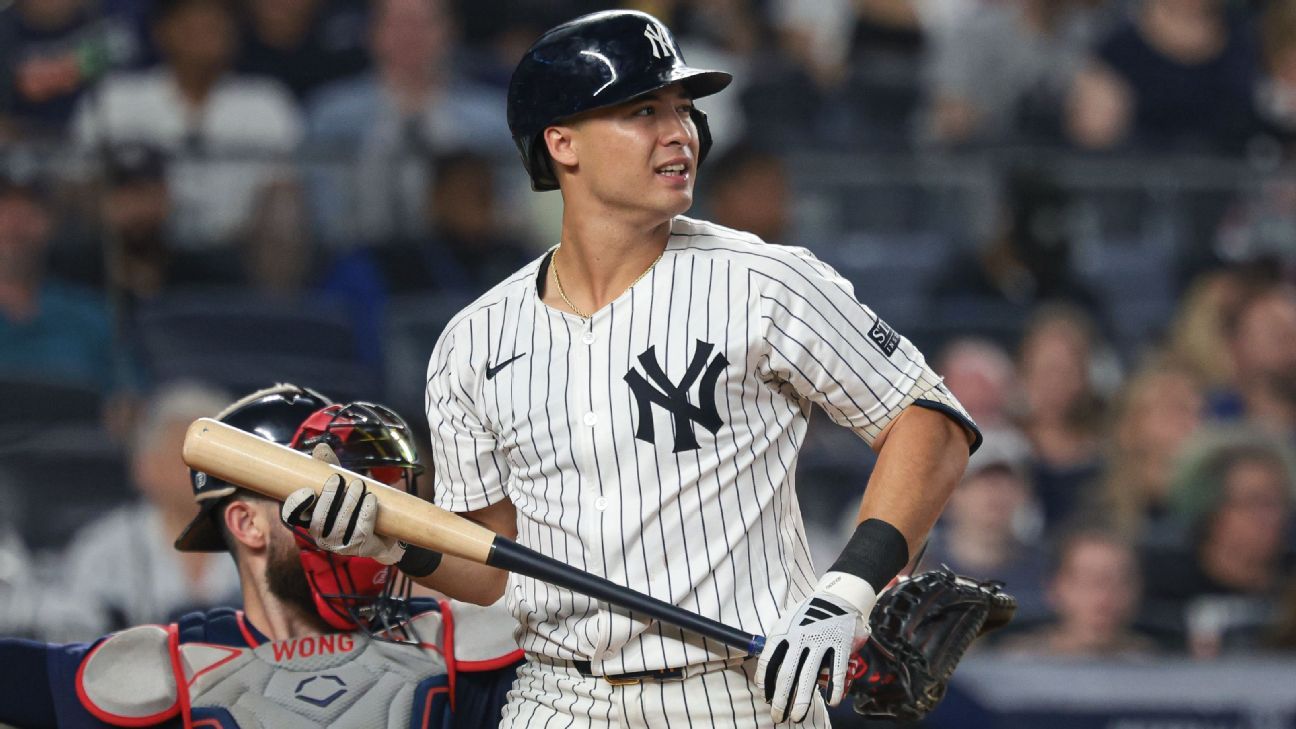 Anthony Volpe Returns to Yankees' Lineup After Shoulder Scare; LeMahieu Nearing Debut
