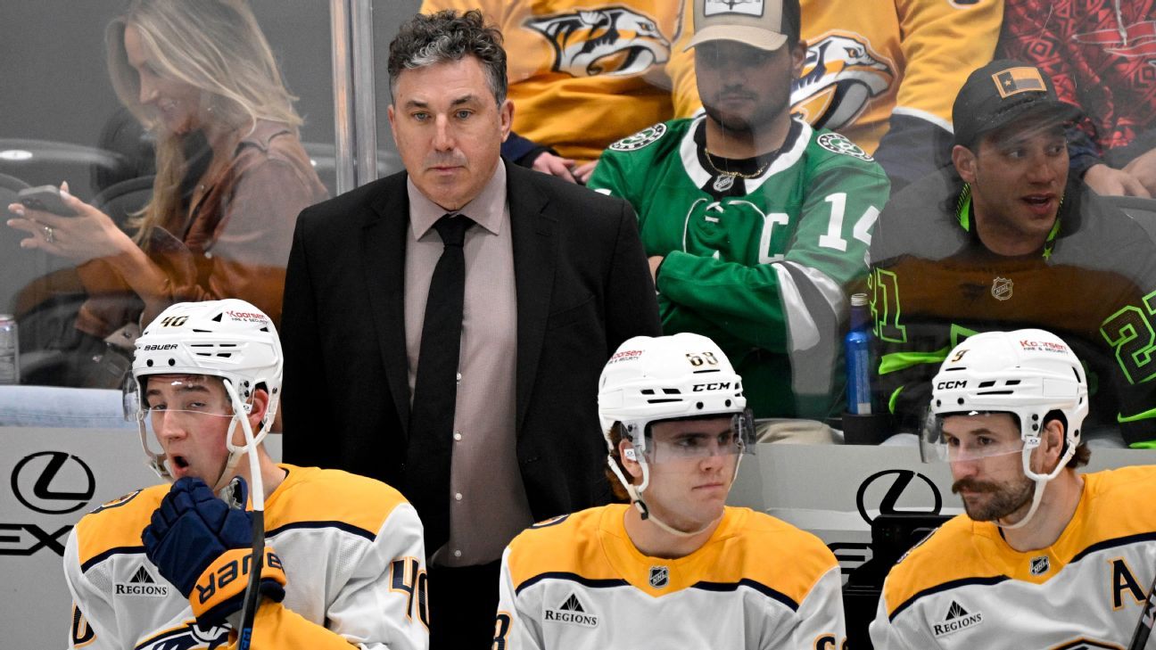 Predators Retain Coach Andrew Brunette Despite Disappointing 2024-25 Season