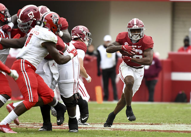 Jamarion Miller Graduates from Alabama, Celebrates with Girlfriend and Coach DeBoer