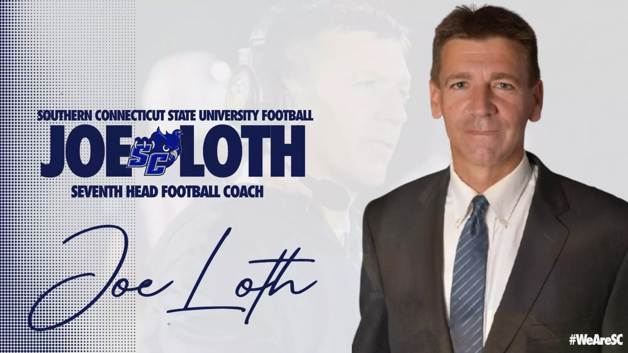 Joe Loth Appointed Head Football Coach at Southern Connecticut State University