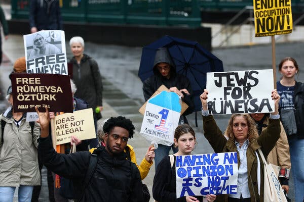 Trump Administration Faces Scrutiny Over Detention of Students Amid Free Speech Concerns