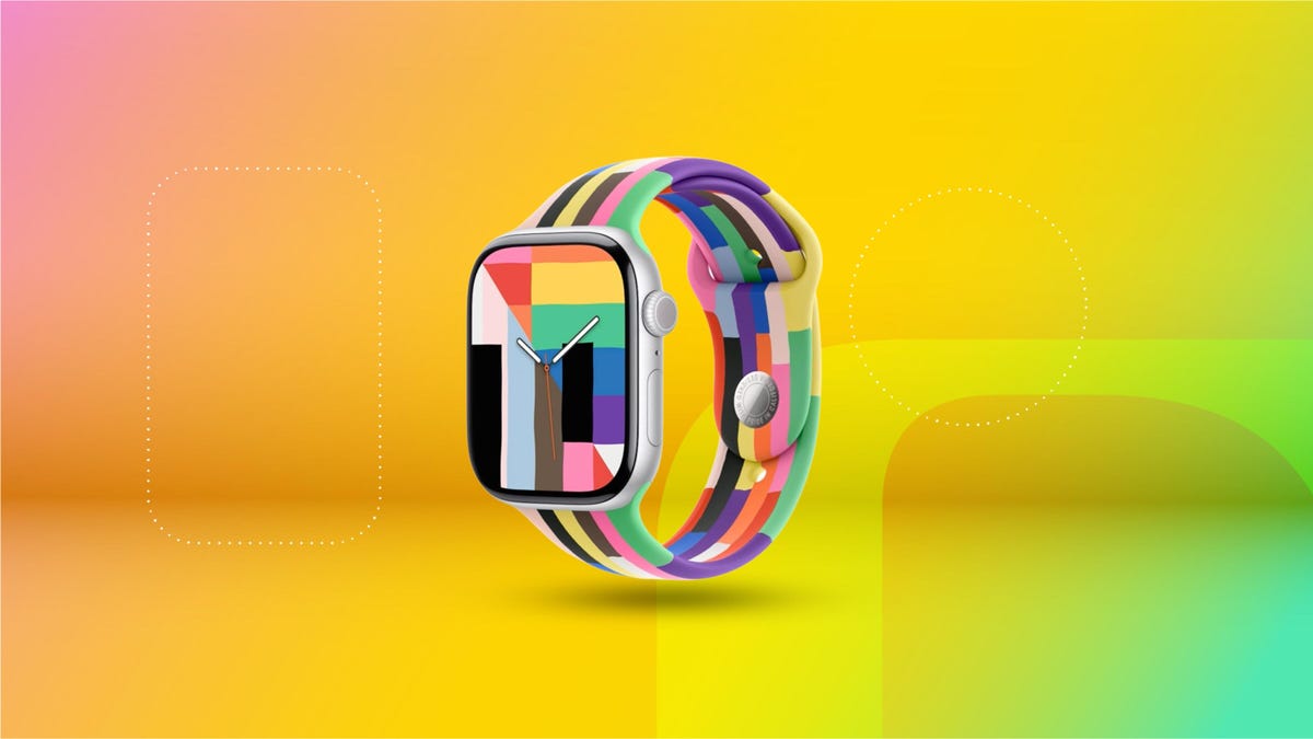 Apple Unveils 2025 Pride Edition Watch Band with Unique Art Deco Design