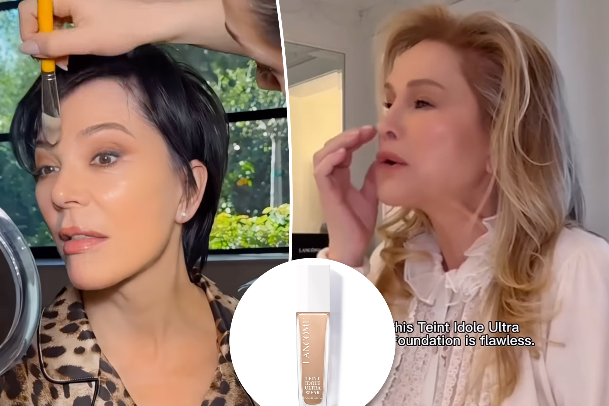 Kris Jenner & Kathy Hilton Praise Lancôme Foundation: 'Feels Like Silk,' 'Flawless'