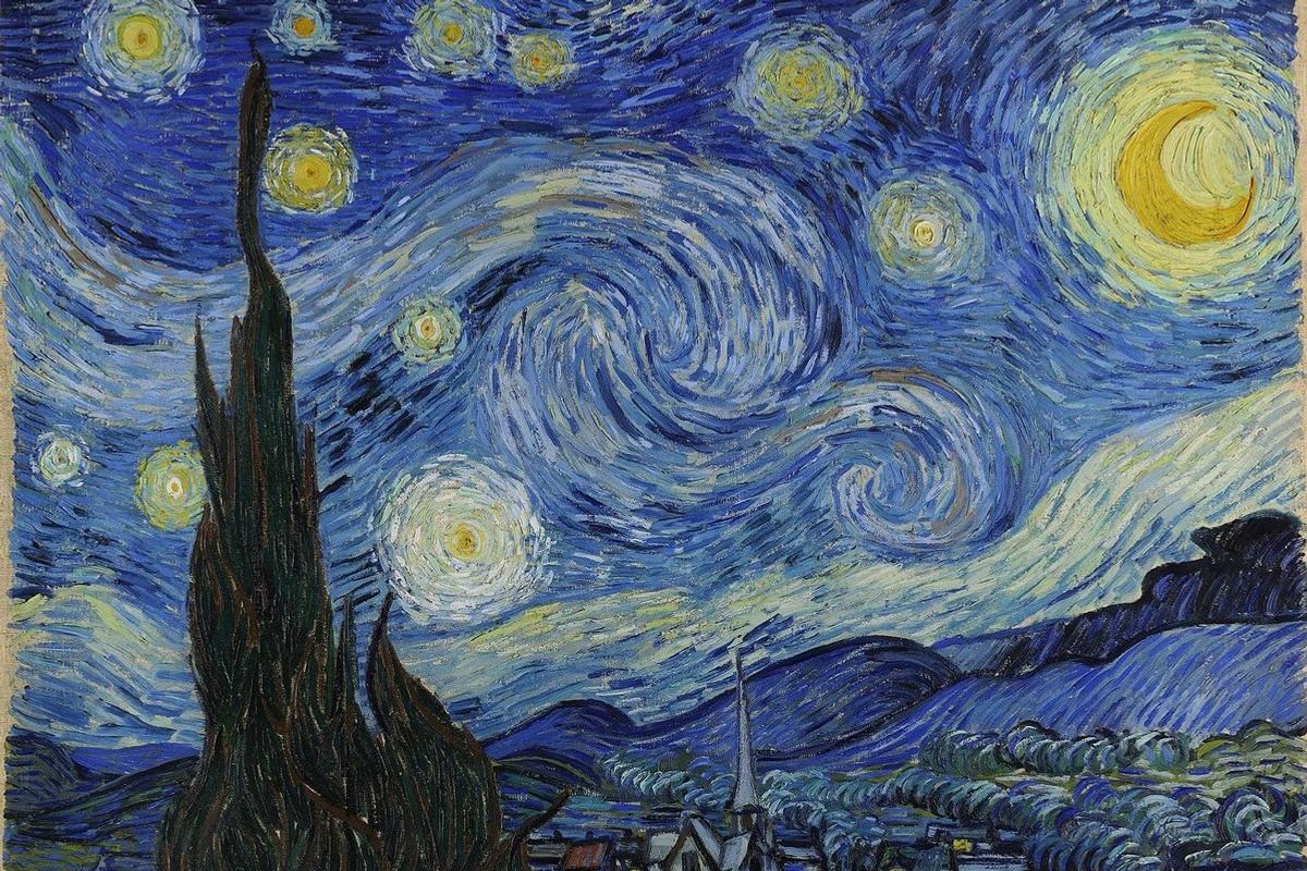Van Gogh's "Starry Night" Captured Scientific Turbulence Decades Before Its Discovery