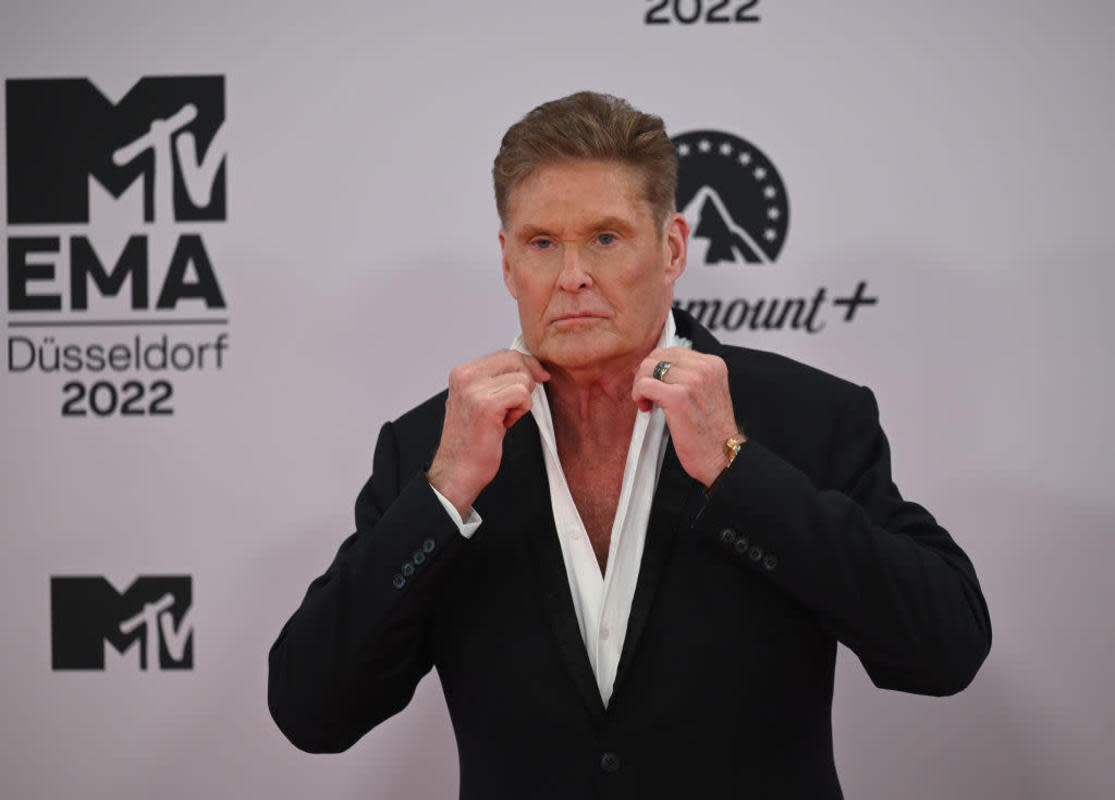 David Hasselhoff Seen in Wheelchair Amid Health Concerns, Ex-Wife's Suicide