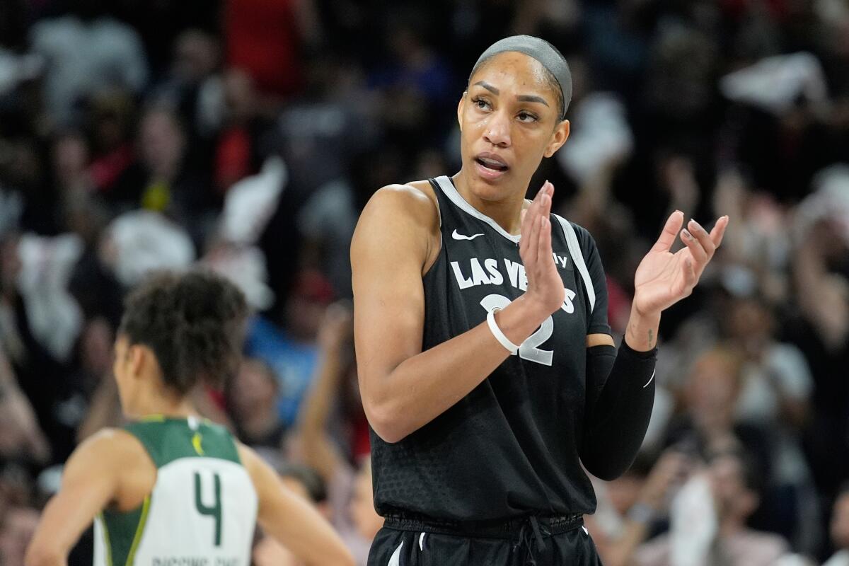 A'ja Wilson's Debut Nike Signature Shoes Sell Out in Minutes