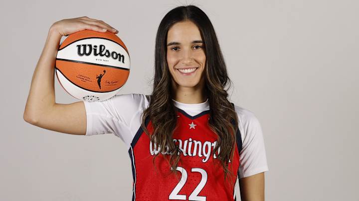 Mystics' Citron Receives WNBA 'Welcome' Moment from Griner Screen