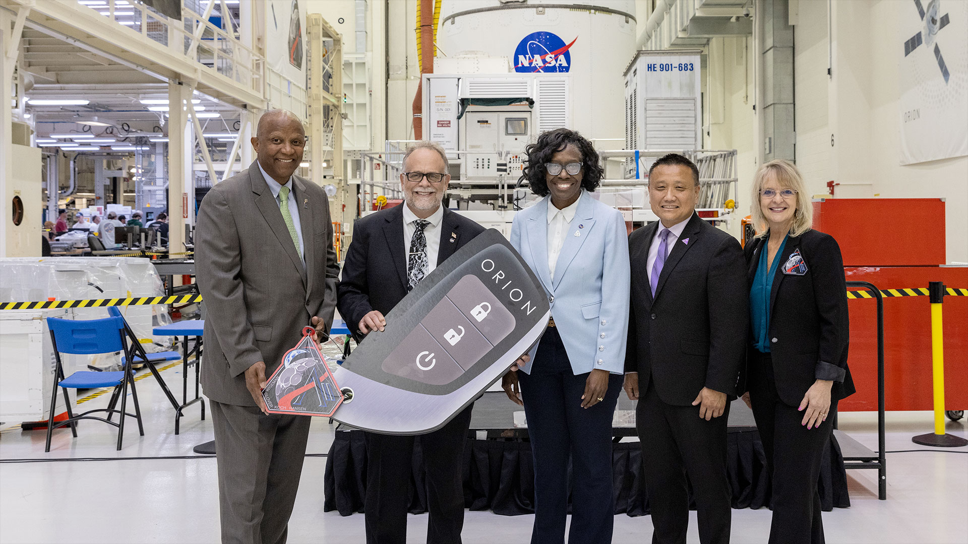 NASA Receives Artemis 2 Orion Spacecraft for Lunar Mission Preparations