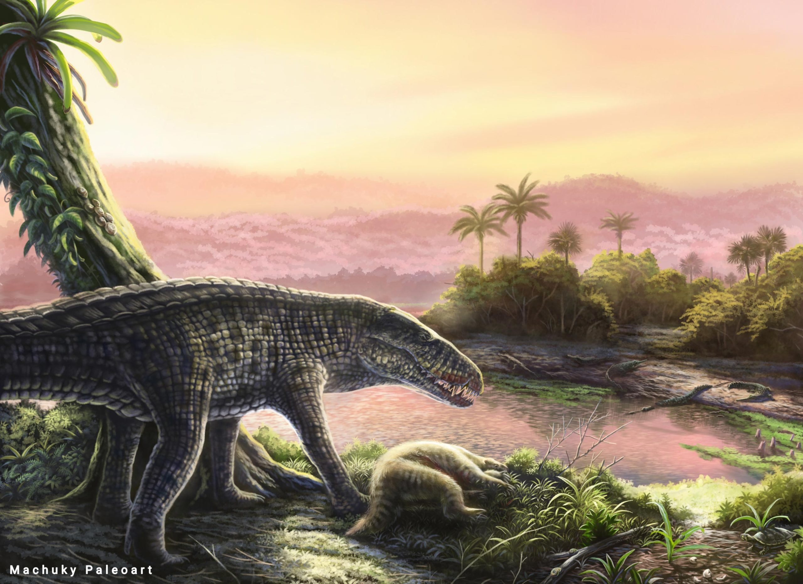 Sprinting Crocs: Ancient Predator Ruled Caribbean Millions of Years After South America