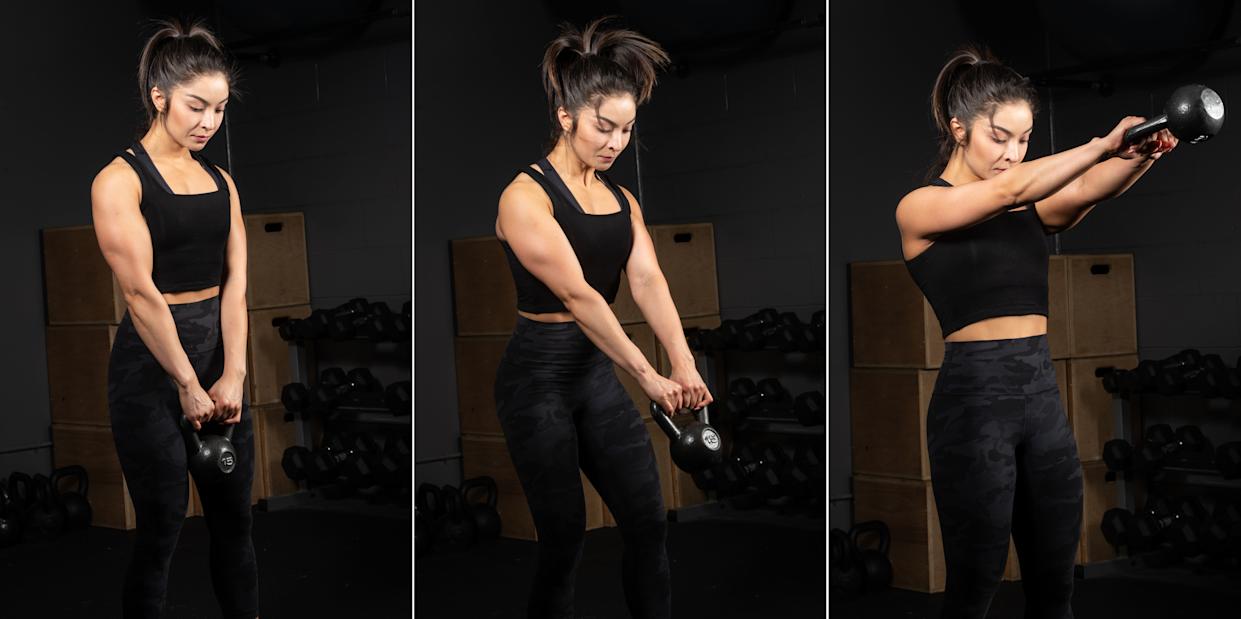 TikTok's 100 Kettlebell Swings Challenge: Safe and Effective? Experts Weigh In