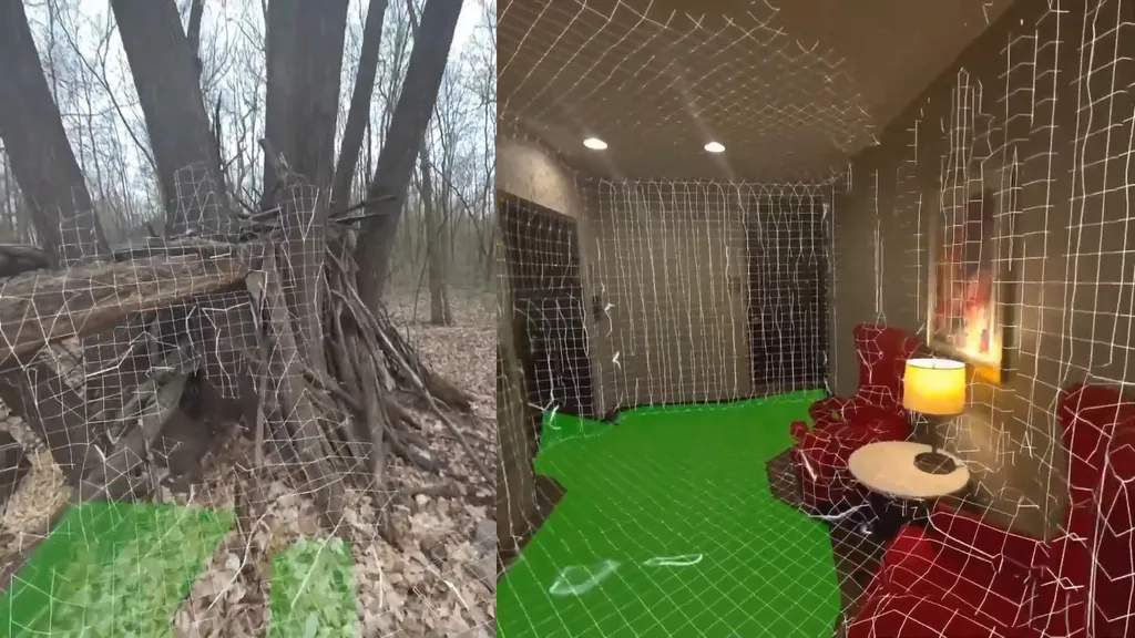 Hauntify on Quest 3 to Use Lasertag's Continuous Scene Meshing