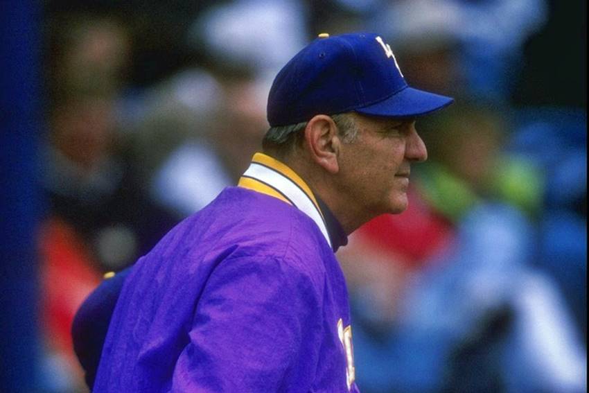 Skip Bertman Book Signing at LSU Before Arkansas Game