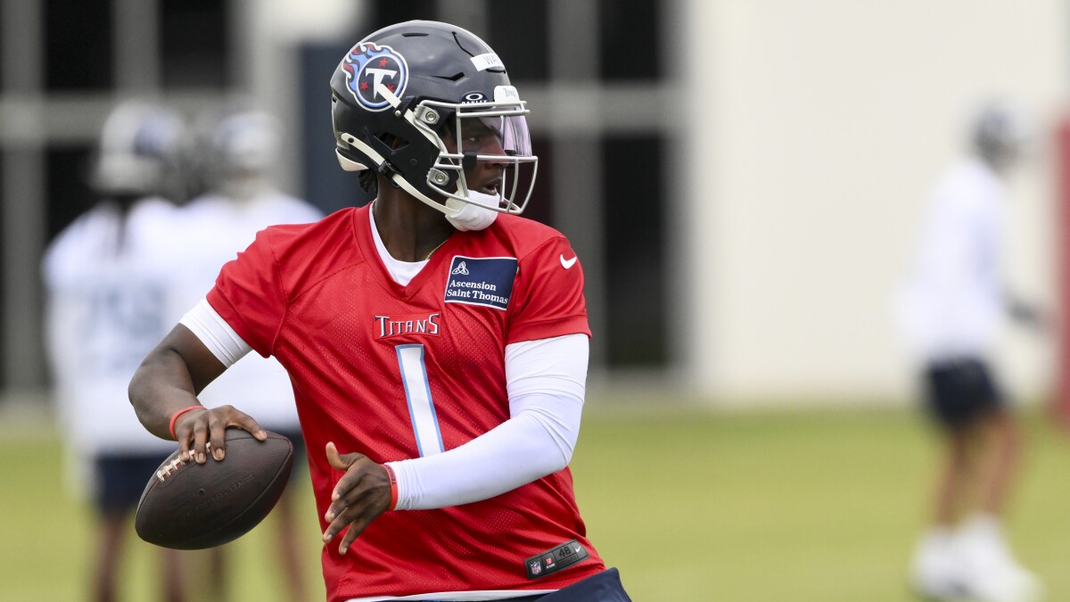 Cam Ward Impresses Teammates with Leadership and Arm at Titans Minicamp