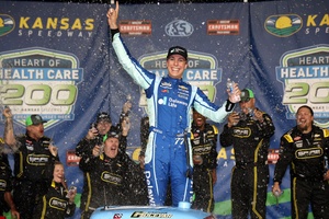Carson Hocevar Wins Kansas Truck Race Amidst Last-Lap Drama and Controversy